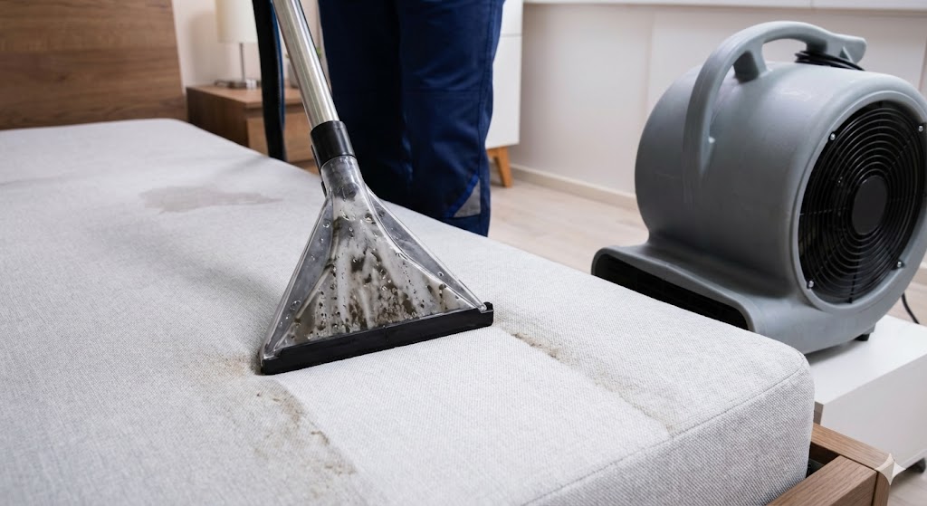 專業深層床墊清洗設備-強化內材乾燥管理避免悶味