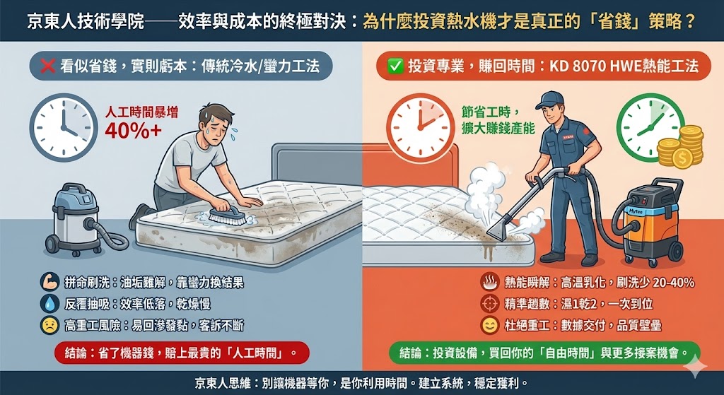 HWE（熱水抽洗）的科學實戰