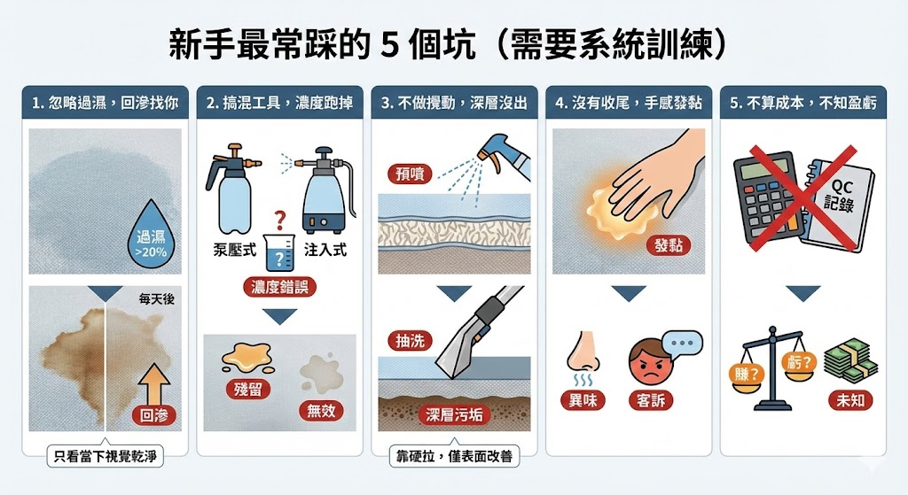 床墊沙發新手常見五個錯誤